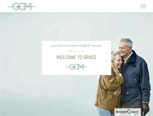 Tablet Screenshot of grace-cap.com